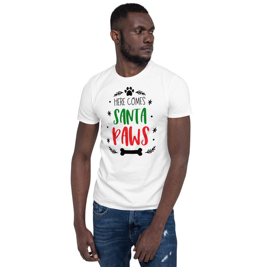 Christmas Santa paws: Short-Sleeve Unisex T-Shirt