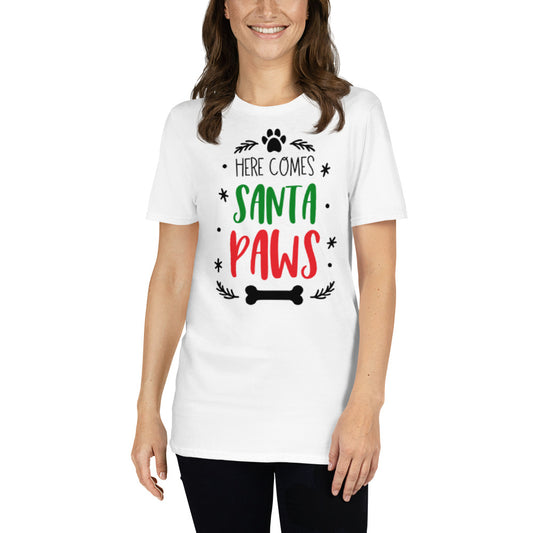 Christmas Santa paws: Short-Sleeve Unisex T-Shirt